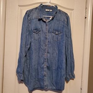 Denim Button Up Shirt
